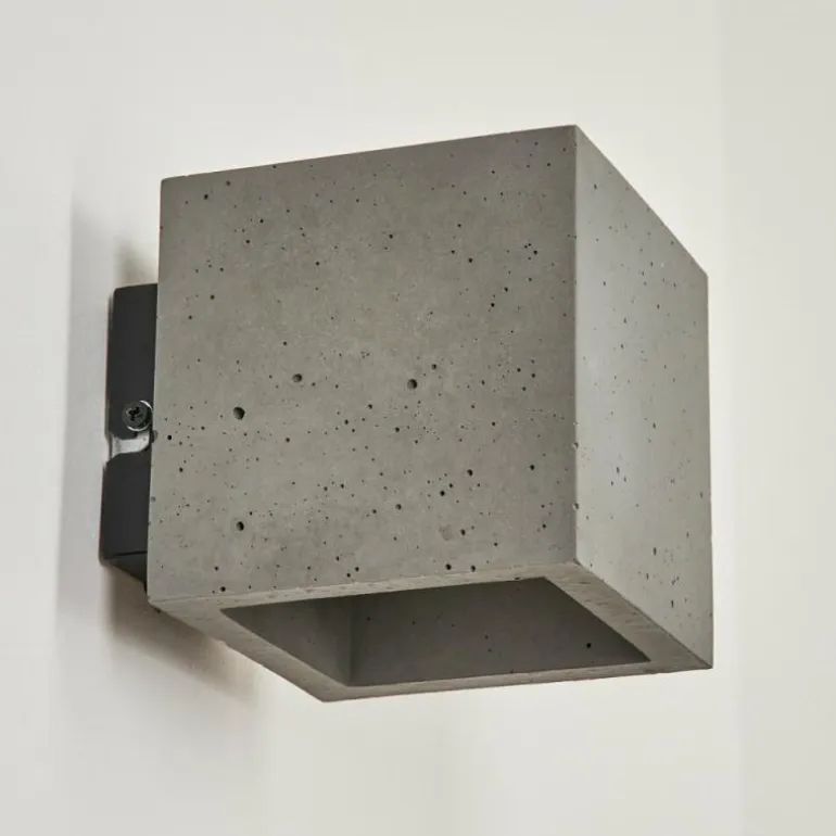 Applique murale Polcura Gris, 1 lumière