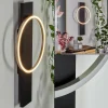 Applique murale Pompu LED Noir, 1 lumière