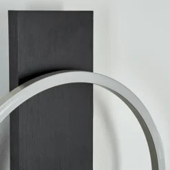 Applique murale Pompu LED Noir, 1 lumière