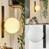 Applique murale Rascoupet Blanc, 1 lumière