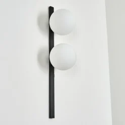 Applique murale Rascoupet Blanc, 2 lumières