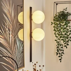 Applique murale Rascoupet Blanc, 2 lumières