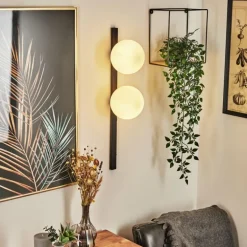 Applique murale Rascoupet Blanc, 2 lumières