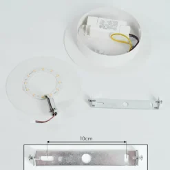 Applique murale Sanguedo LED Chrome, Blanc, 1 lumière