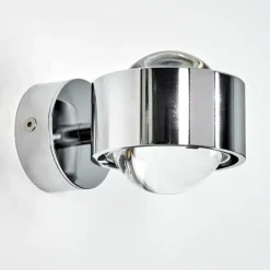 Applique murale Sapri Chrome, 1 lumière