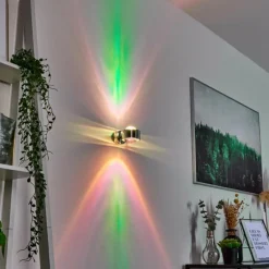 Applique murale Sapri Chrome, 1 lumière