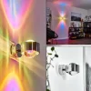 Applique murale Sapri Chrome, 1 lumière