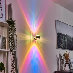 Applique murale Sapri Chrome, 1 lumière