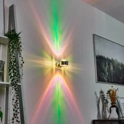 Applique murale Sapri Chrome, 1 lumière