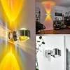 Applique murale Sapri Chrome, 1 lumière