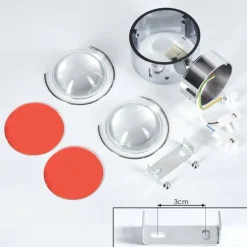 Applique murale Sapri Chrome, 1 lumière