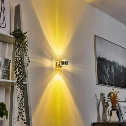 Applique murale Sapri Chrome, 1 lumière