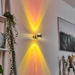 Applique murale Sapri Chrome, 1 lumière