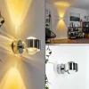 Applique murale Sapri Chrome, 1 lumière