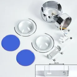 Applique murale Sapri Chrome, 1 lumière