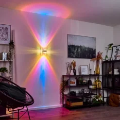 Applique murale Sapri Chrome, 1 lumière