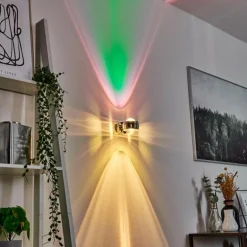 Applique murale Sapri Chrome, 1 lumière