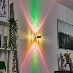 Applique murale Sapri Chrome, 1 lumière