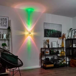 Applique murale Sapri Chrome, 1 lumière