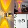 Applique murale Sapri Chrome, 1 lumière