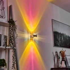 Applique murale Sapri Chrome, 1 lumière