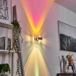 Applique murale Sapri Chrome, 1 lumière