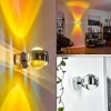 Applique murale Sapri Chrome, 1 lumière