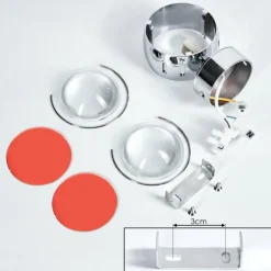 Applique murale Sapri Chrome, 1 lumière