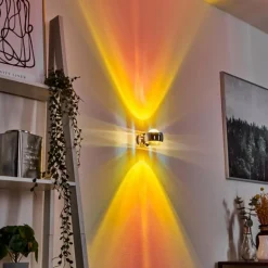 Applique murale Sapri Chrome, 1 lumière