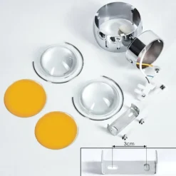 Applique murale Sapri Chrome, 1 lumière