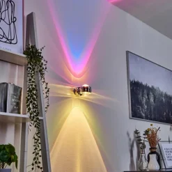 Applique murale Sapri Chrome, 1 lumière