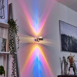 Applique murale Sapri Chrome, 1 lumière