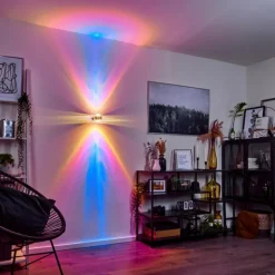 Applique murale Sapri Chrome, 1 lumière