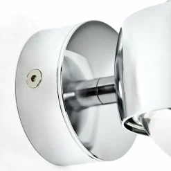 Applique murale Sapri Chrome, 1 lumière