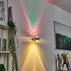 Applique murale Sapri Chrome, 1 lumière