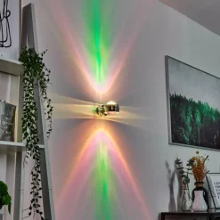 Applique murale Sapri Chrome, 1 lumière