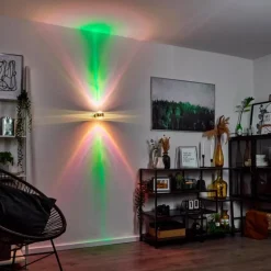 Applique murale Sapri Chrome, 1 lumière