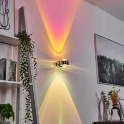 Applique murale Sapri Chrome, 1 lumière