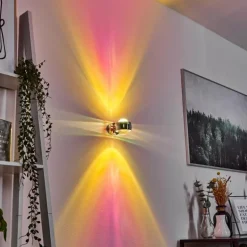 Applique murale Sapri Chrome, 1 lumière