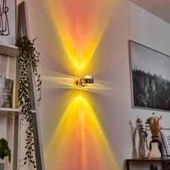 Applique murale Sapri Chrome, 1 lumière