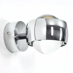 Applique murale Sapri Chrome, 1 lumière