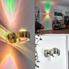 Applique murale Sapri Nickel mat, 1 lumière