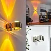 Applique murale Sapri Nickel mat, 1 lumière