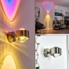 Applique murale Sapri Nickel mat, 1 lumière