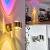 Applique murale Sapri Nickel mat, 1 lumière