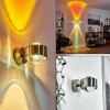 Applique murale Sapri Nickel mat, 1 lumière