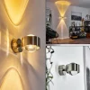 Applique murale Sapri Nickel mat, 1 lumière
