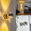 Applique murale Sapri Nickel mat, 1 lumière