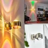 Applique murale Sapri Nickel mat, 1 lumière