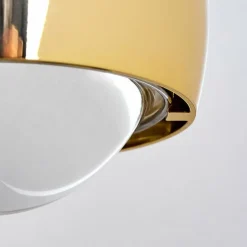 Applique murale Sapri Or, 1 lumière